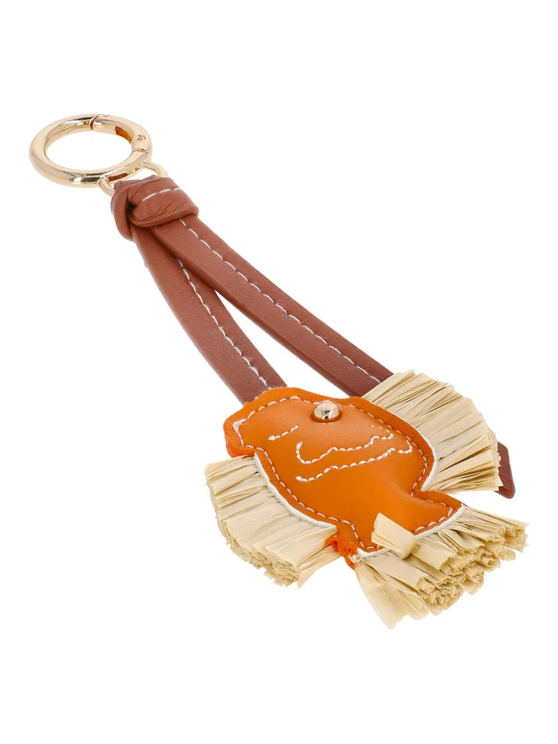 No Boundaries Women's Beach Icons Bag Charm, Orange Fish | Walmart (US)