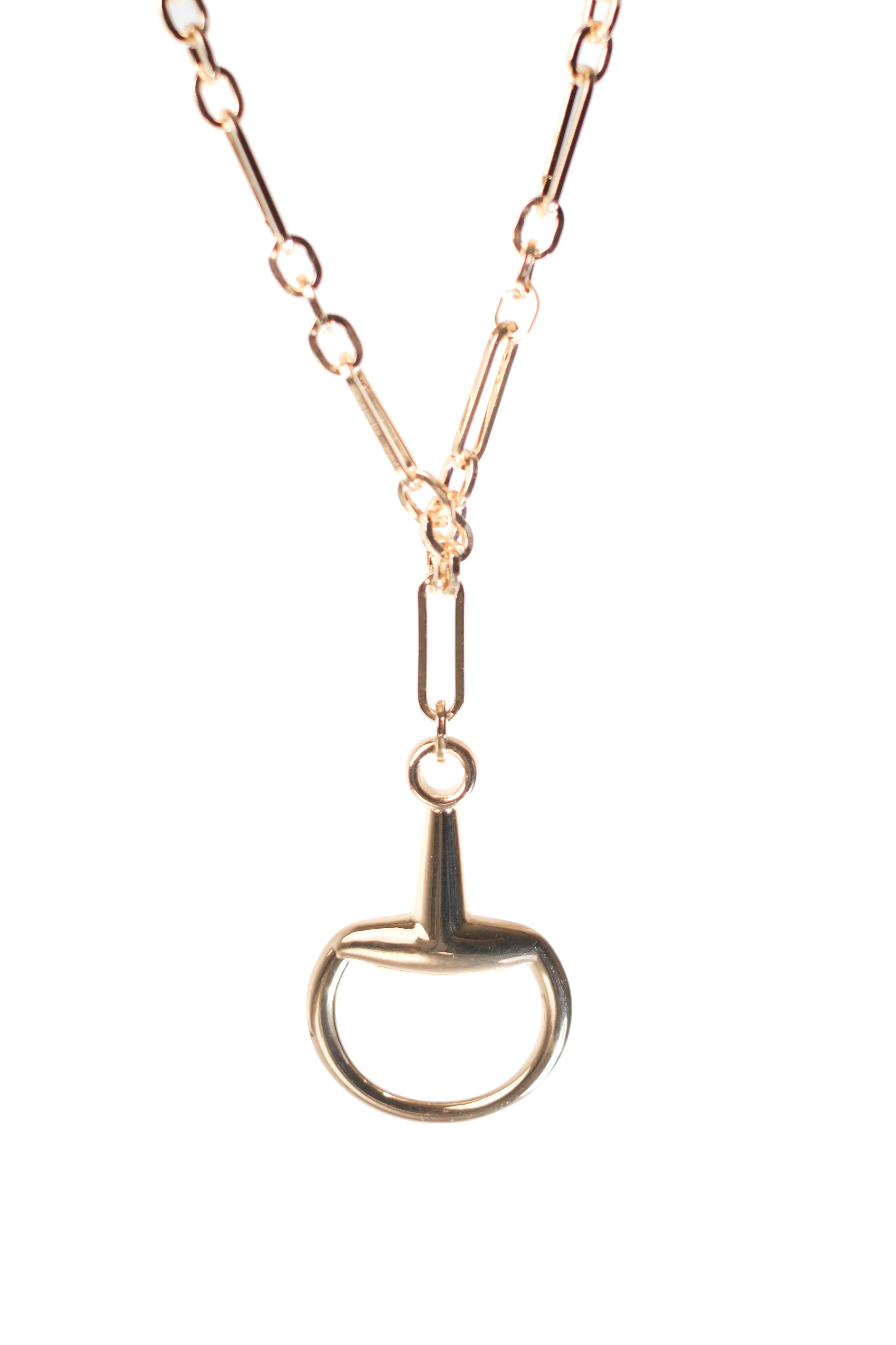 A Bit Of Power 316L Stainless Steel Horse Bit Necklace | KC Chic Designs
