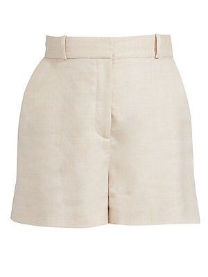 Stella McCartney Women's Mix Tailoring Shorts - Sand - Size 40 (6) | Saks Fifth Avenue