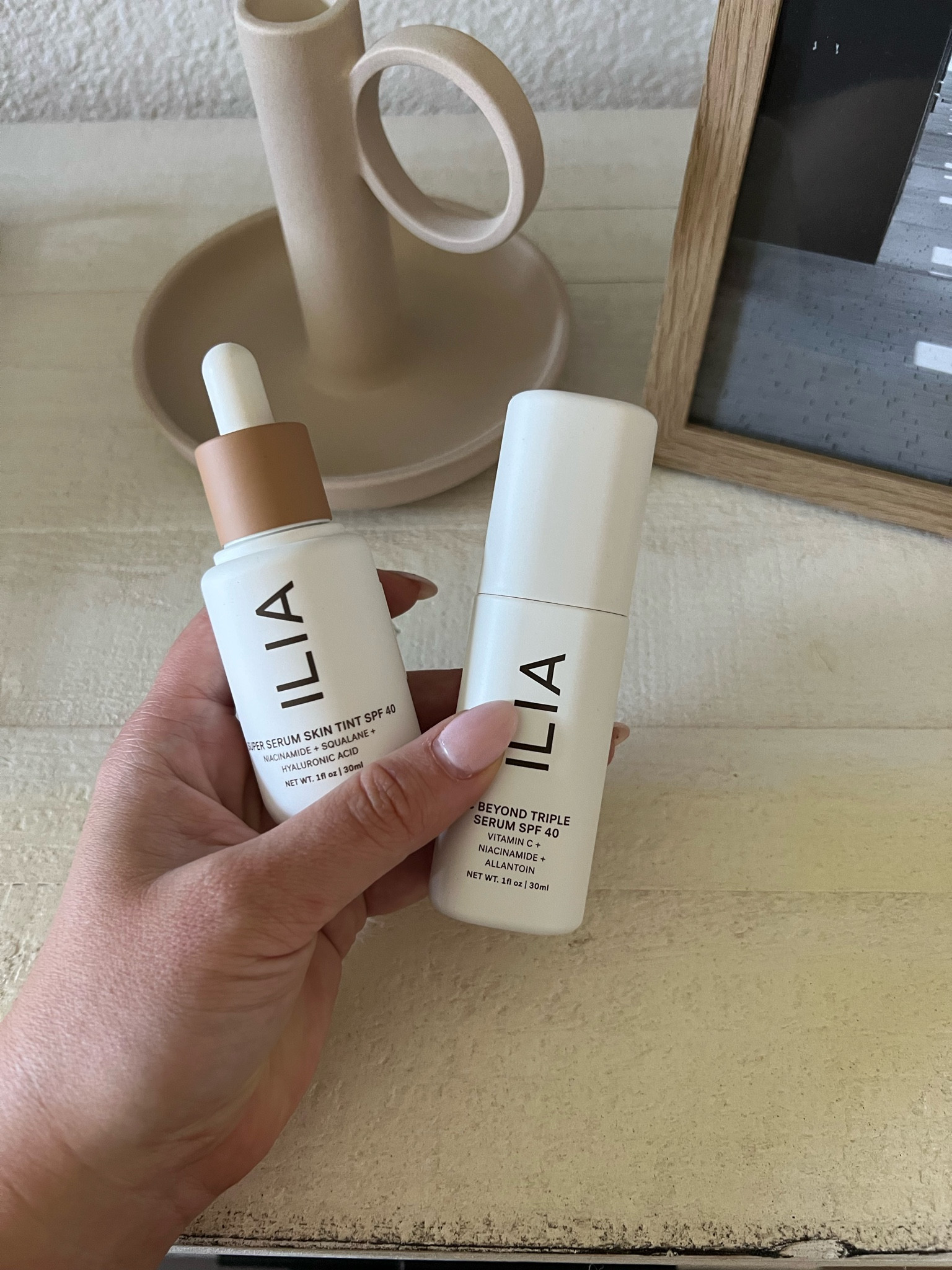 I wear shade paloma in the skin tint and tone 2 in the c beyond. 

Both pregnancy safe 

#LTKunder100 #LTKbeauty #LTKbump