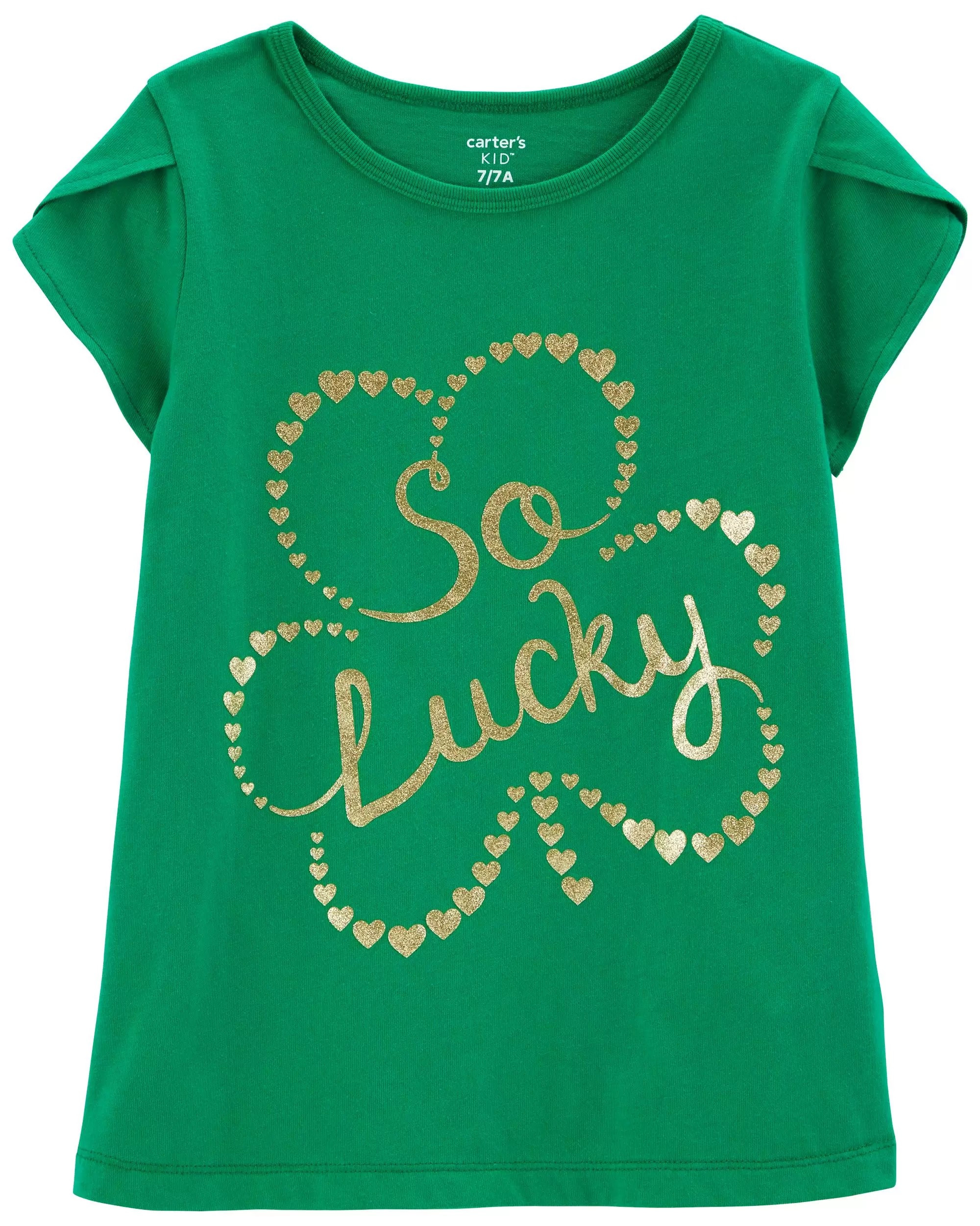 St. Patrick's Day Lucky Jersey Tee | Carter's