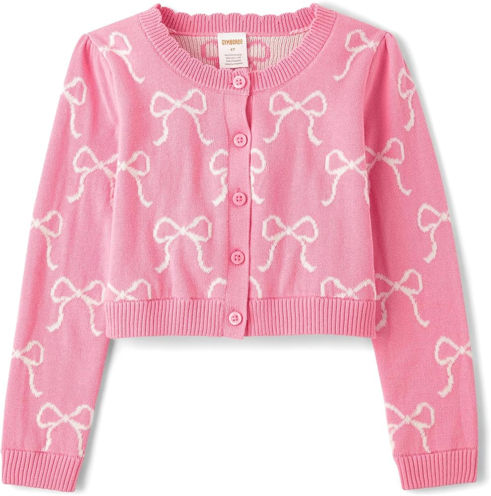 Gymboree Baby-Girls and Toddler Long Sleeve Button Front Cardigan | Amazon (US)