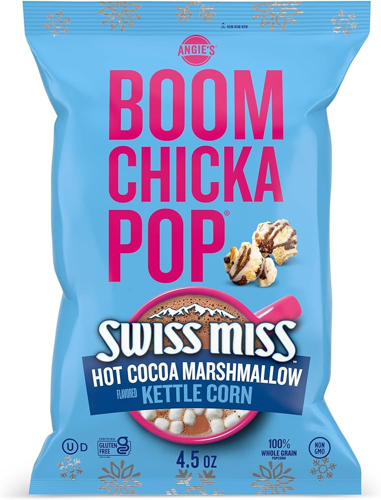 Angie's Boomchickapop Hot Cocoa Marshmallow Popcorn, 4.5 Oz | Amazon (US)