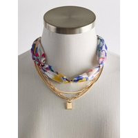 Scarf Heart Layered Necklace | Torrid (US & Canada)