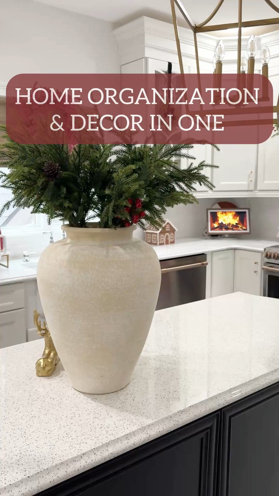 The Echo Show 15 is so much more then a TV or and organization hub. When you add the frame it becomes decor 

#LTKHome