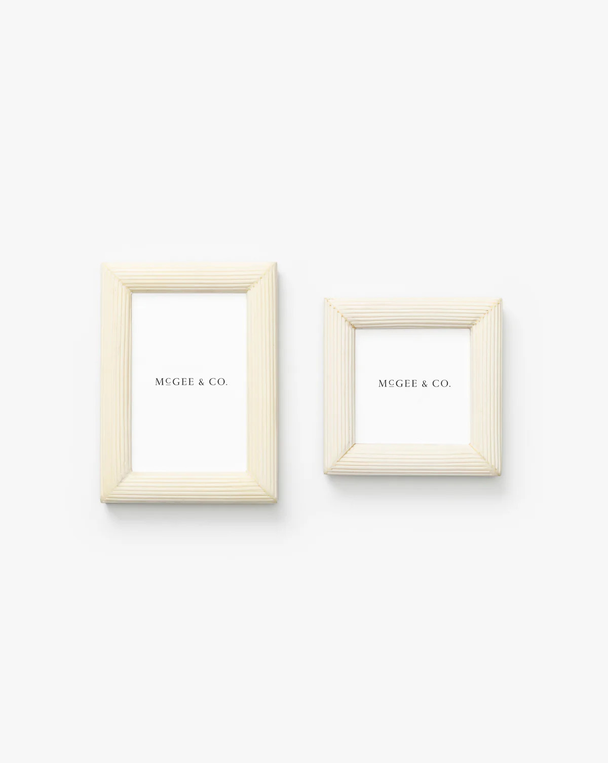 White Ridged Frame | McGee & Co. (US)