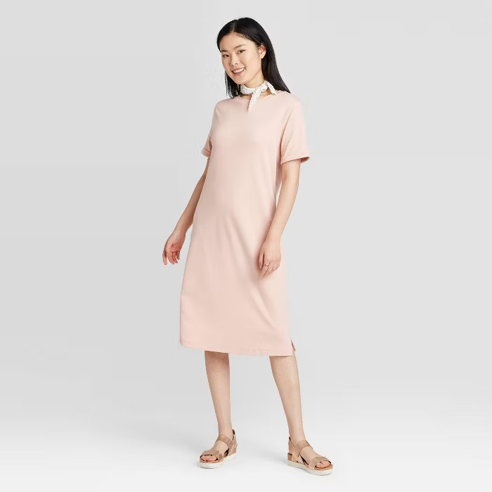 Women's Short Sleeve T-Shirt Dress - New Day™ | Target