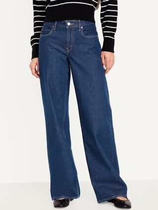 Mid-Rise Wide-Leg Jeans for Women | Old Navy (CA)