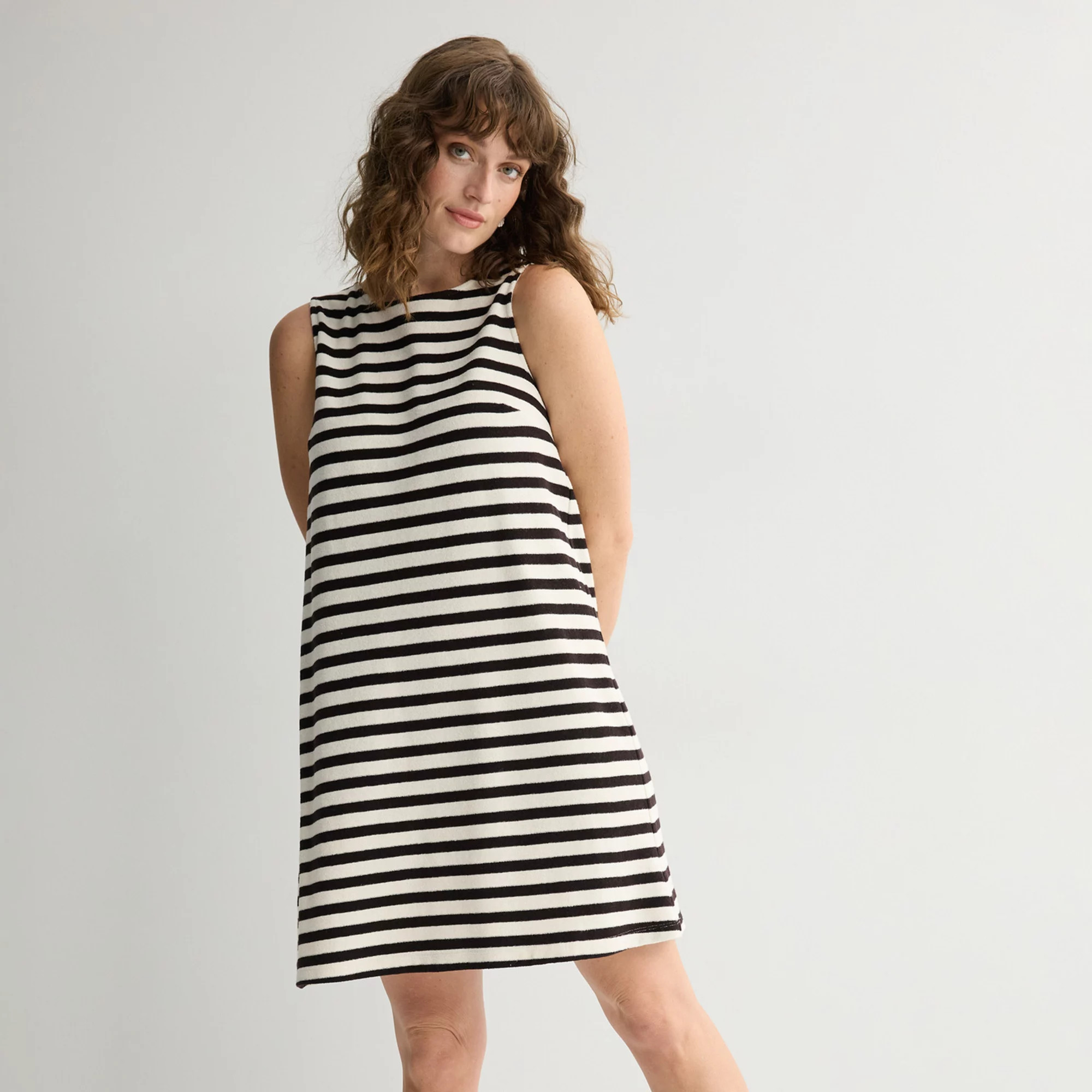 Women's Sonoma Goods For Life\u00ae Towel Terry Tank Shift Dress | Kohl's