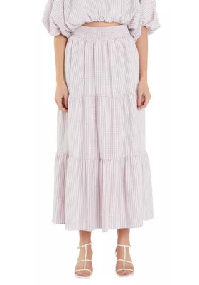 Tiered Maxi Skirt | Belk