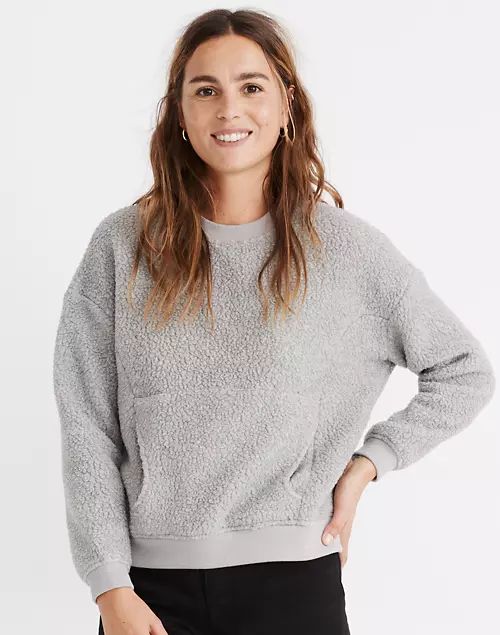 Polartec® Fleece Crewneck Sweatshirt | Madewell