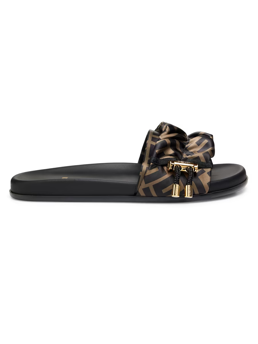 Logo Slide Sandals | Saks Fifth Avenue