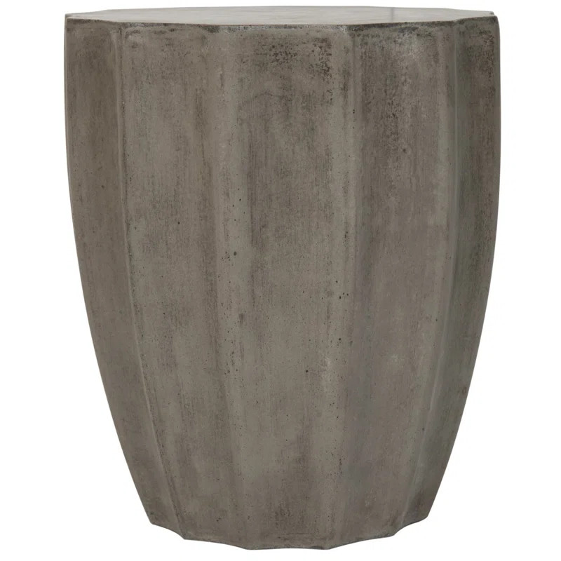 Joss & Main Delyse Concrete Abstract End Table & Reviews | Wayfair | Wayfair North America