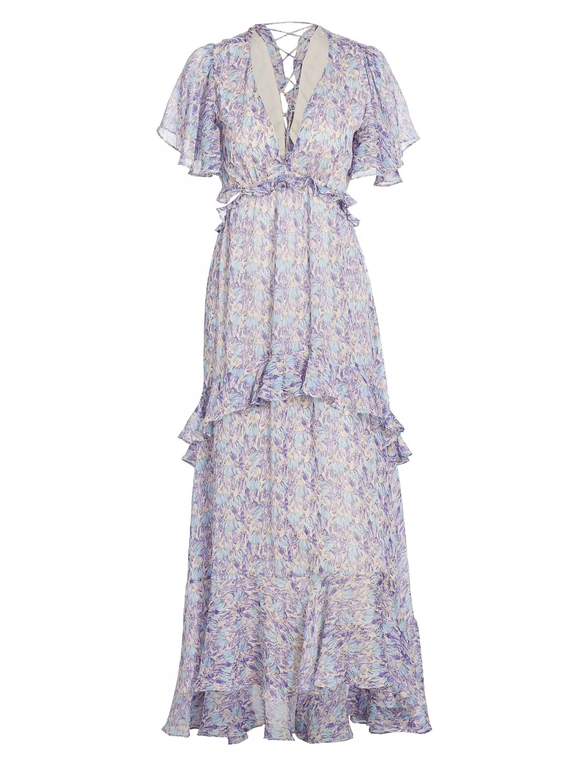 Cherli Floral Tiered Maxi Dress | Saks Fifth Avenue