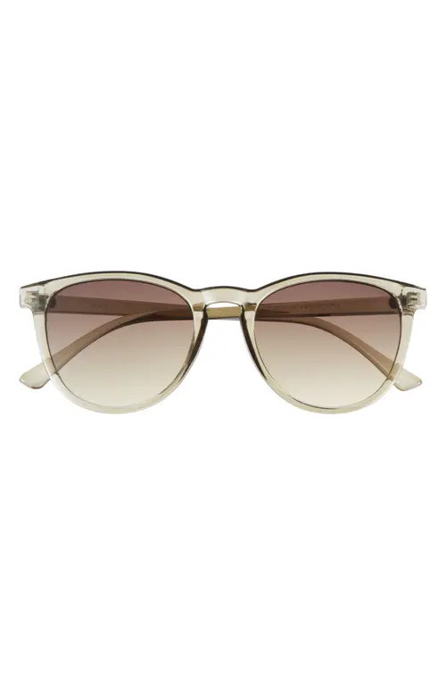 BP. School Boy Gradient Cat Eye Sunglasses in Crystal Olive at Nordstrom | Nordstrom
