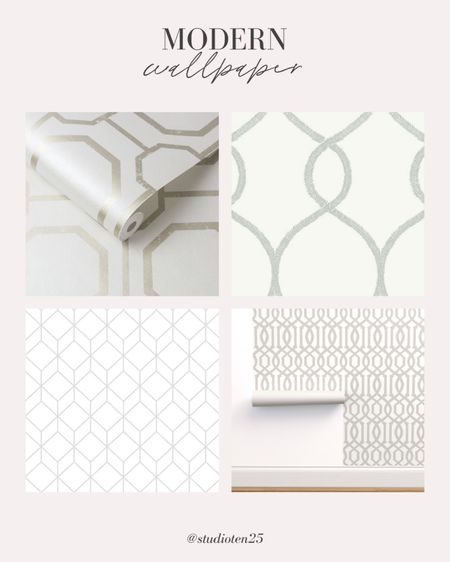 Modern Wallpapers to elevate your small or big space! 

#LTKFind #LTKhome #LTKstyletip