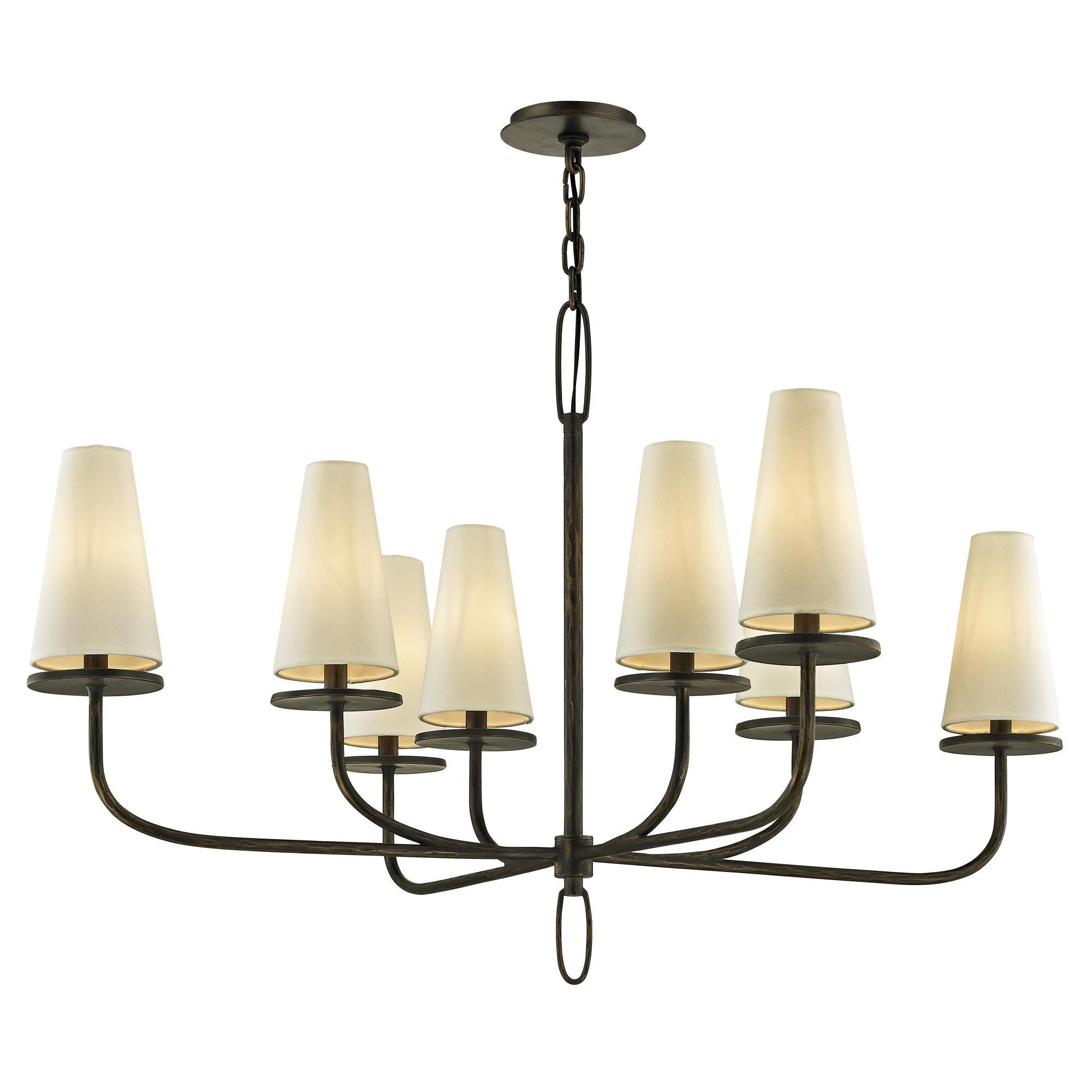 Marcel 43 Inch 8 Light Chandelier by Troy Lighting | 1800 Lighting