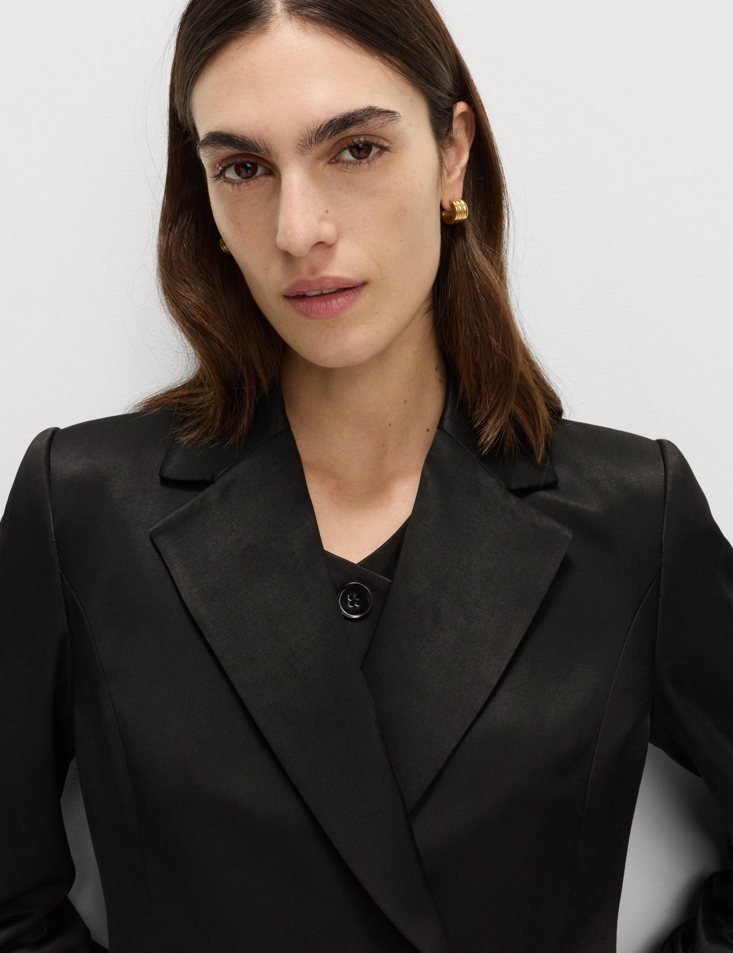 Satin Waisted Blazer | Marks & Spencer (UK)