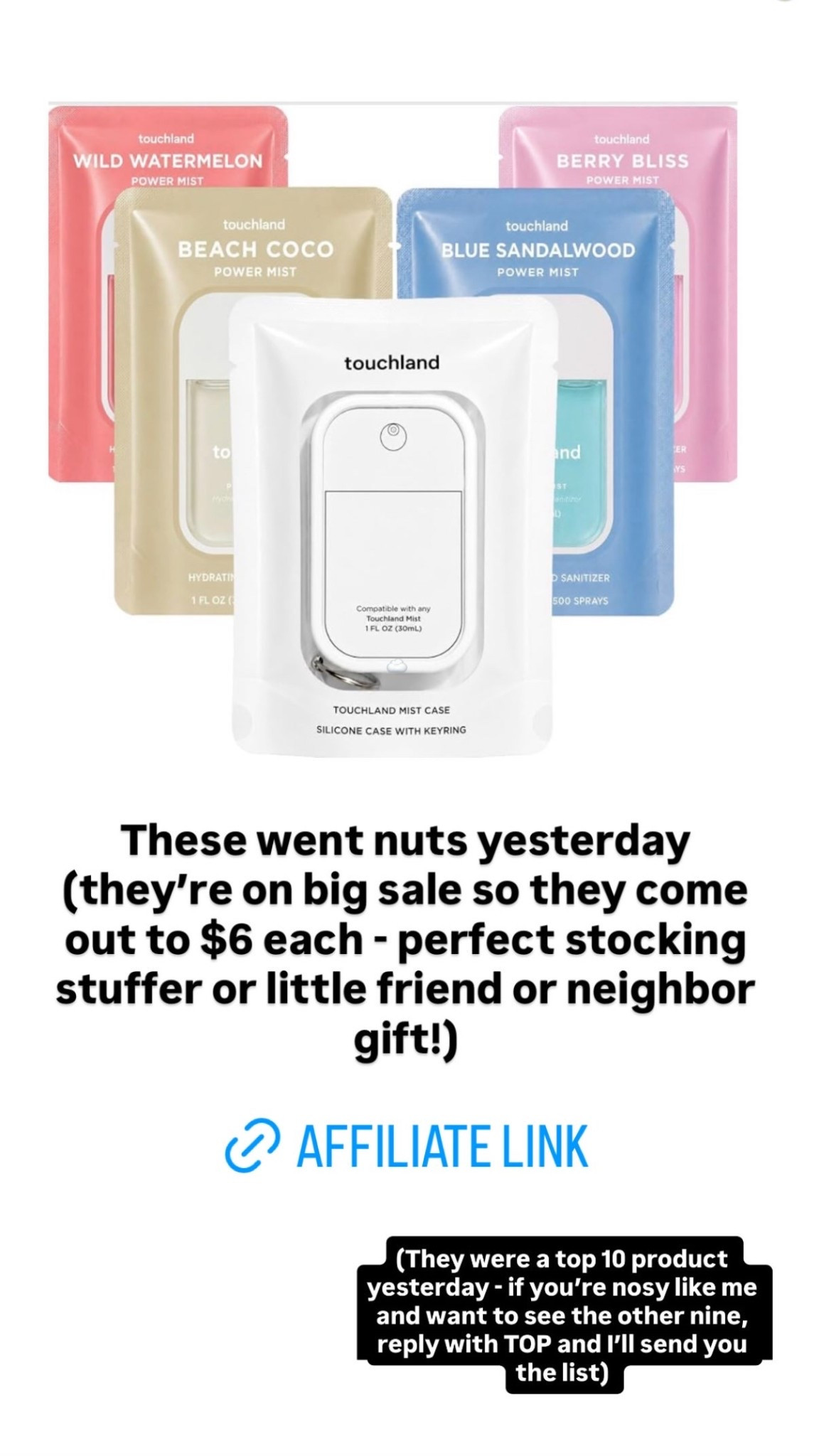 These were one of the top 10 best sellers yesterday! They come out to $6 each - perfect stocking stuffers for friends, neighbors, and teens