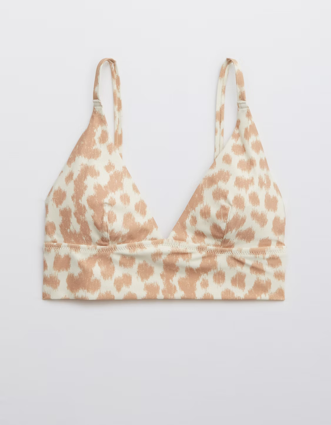 Aerie Longline Triangle Bikini Top | American Eagle Outfitters (US & CA)