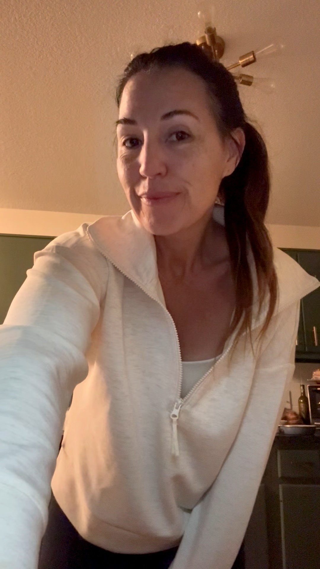 IMO the perfect pullover for workouts. No fleece lining to struggle with when you’re all sweaty. 
Wearing size small 

#LTKActive