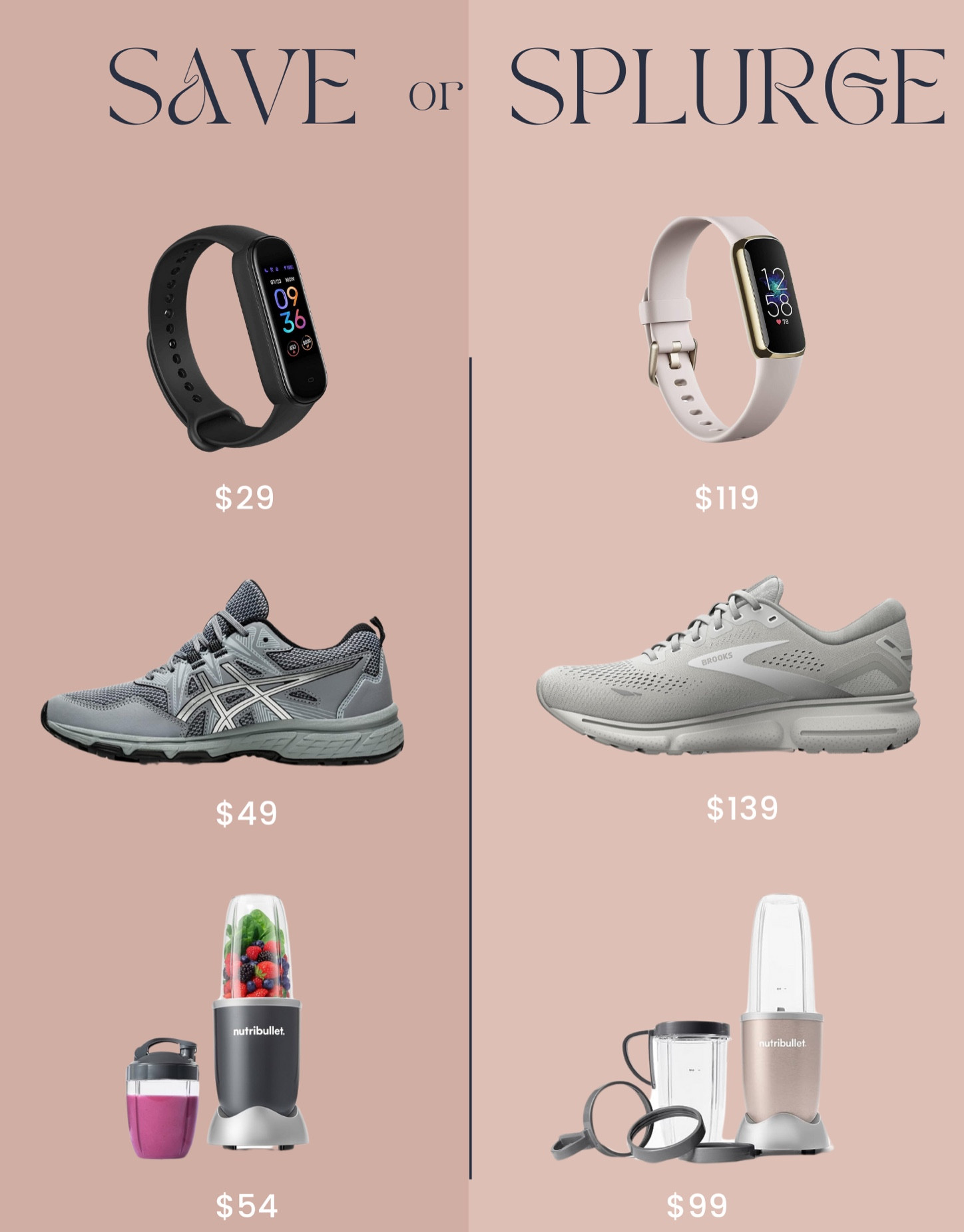 Save or splurge! Fitness edition 👏🏼

#LTKfindsunder50 #LTKfitness #LTKGiftGuide