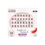 KISS Looks So Natural Trio Lash Medium Combo Pack, False Eyelashes with Tapered End Technology, 3D L | Amazon (US)