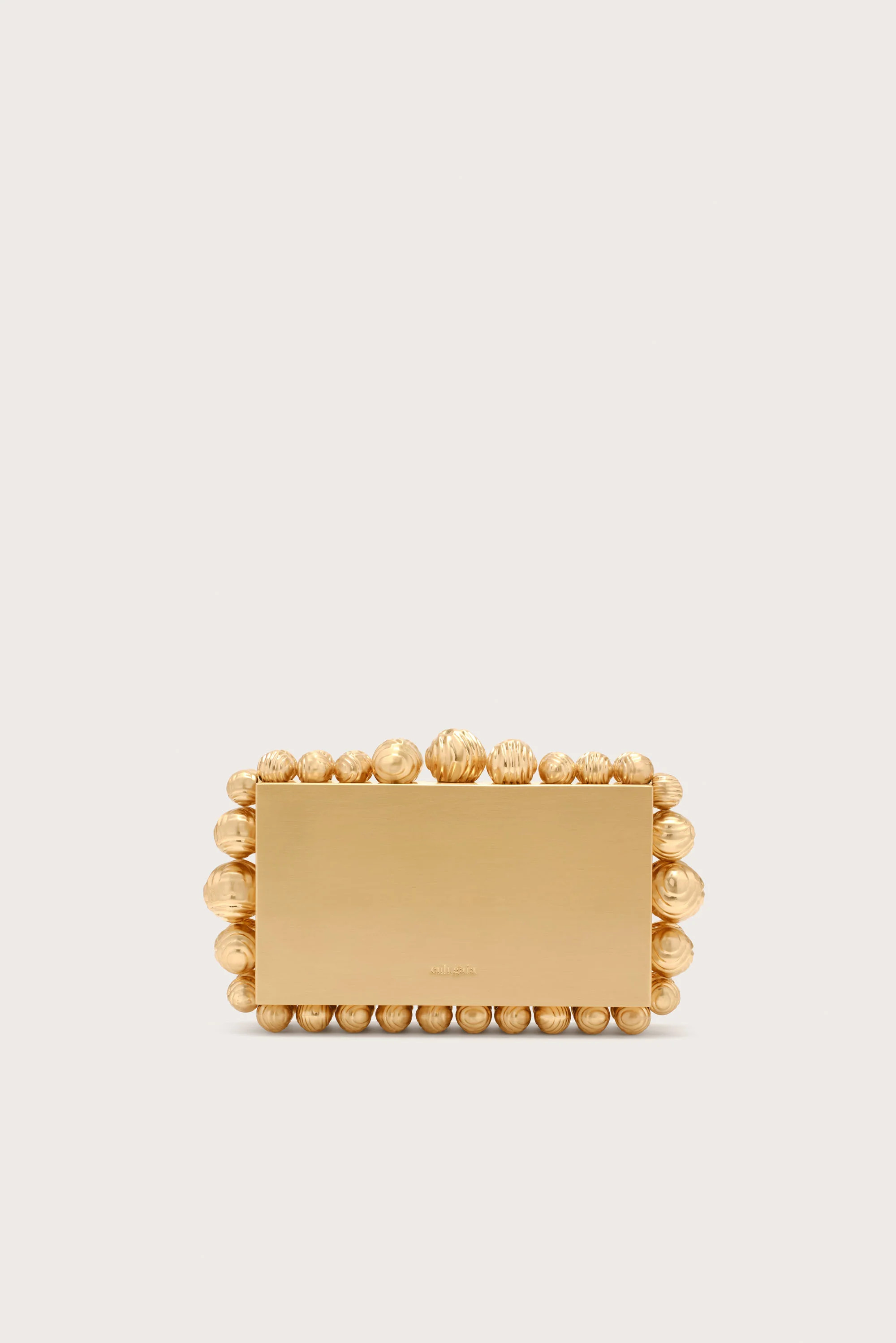 EOS METAL CLUTCH - BRUSHED BRASS | Cult Gaia - US