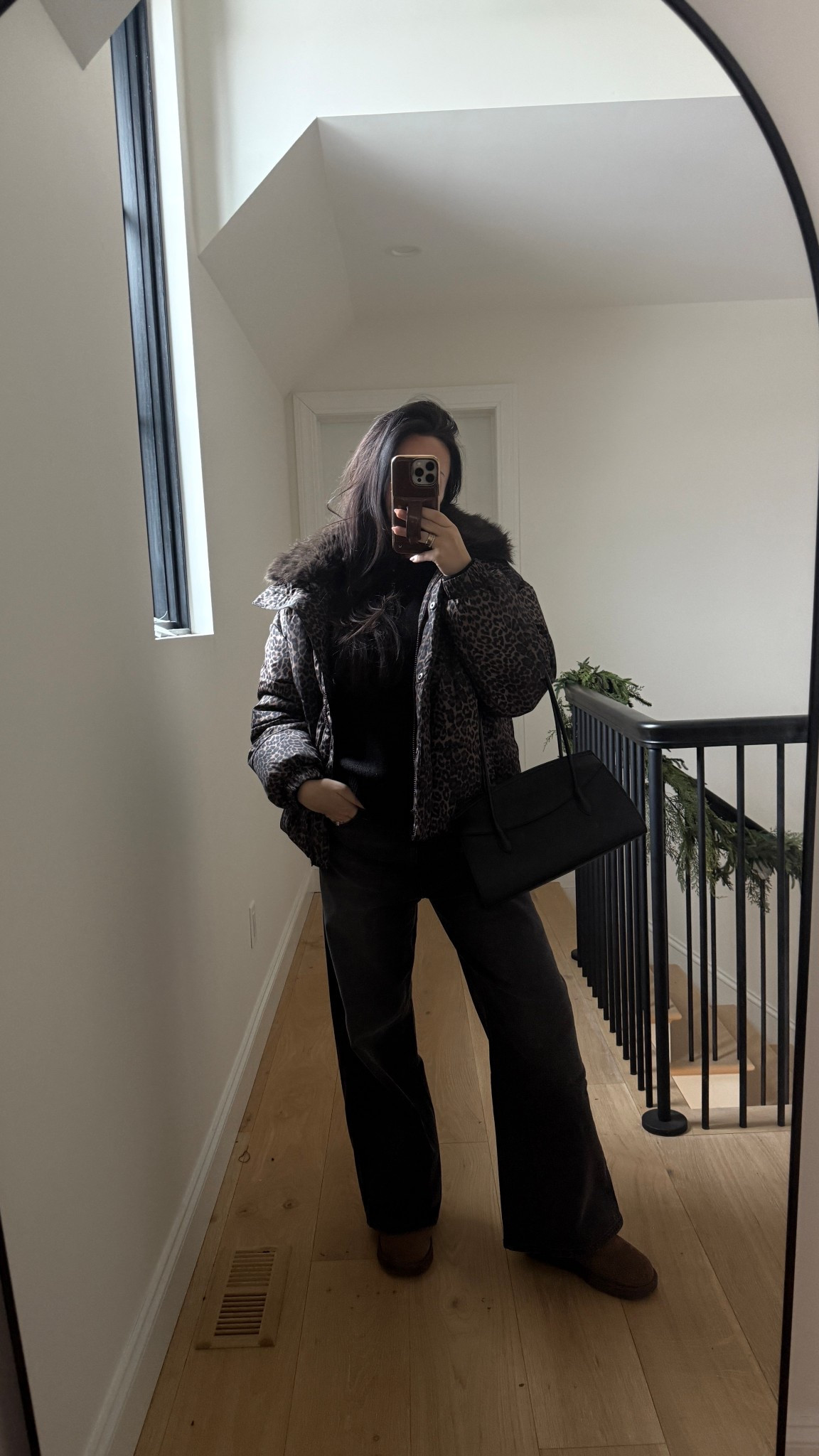 Medium jacket, size 6 in the denim, small in the sweater 