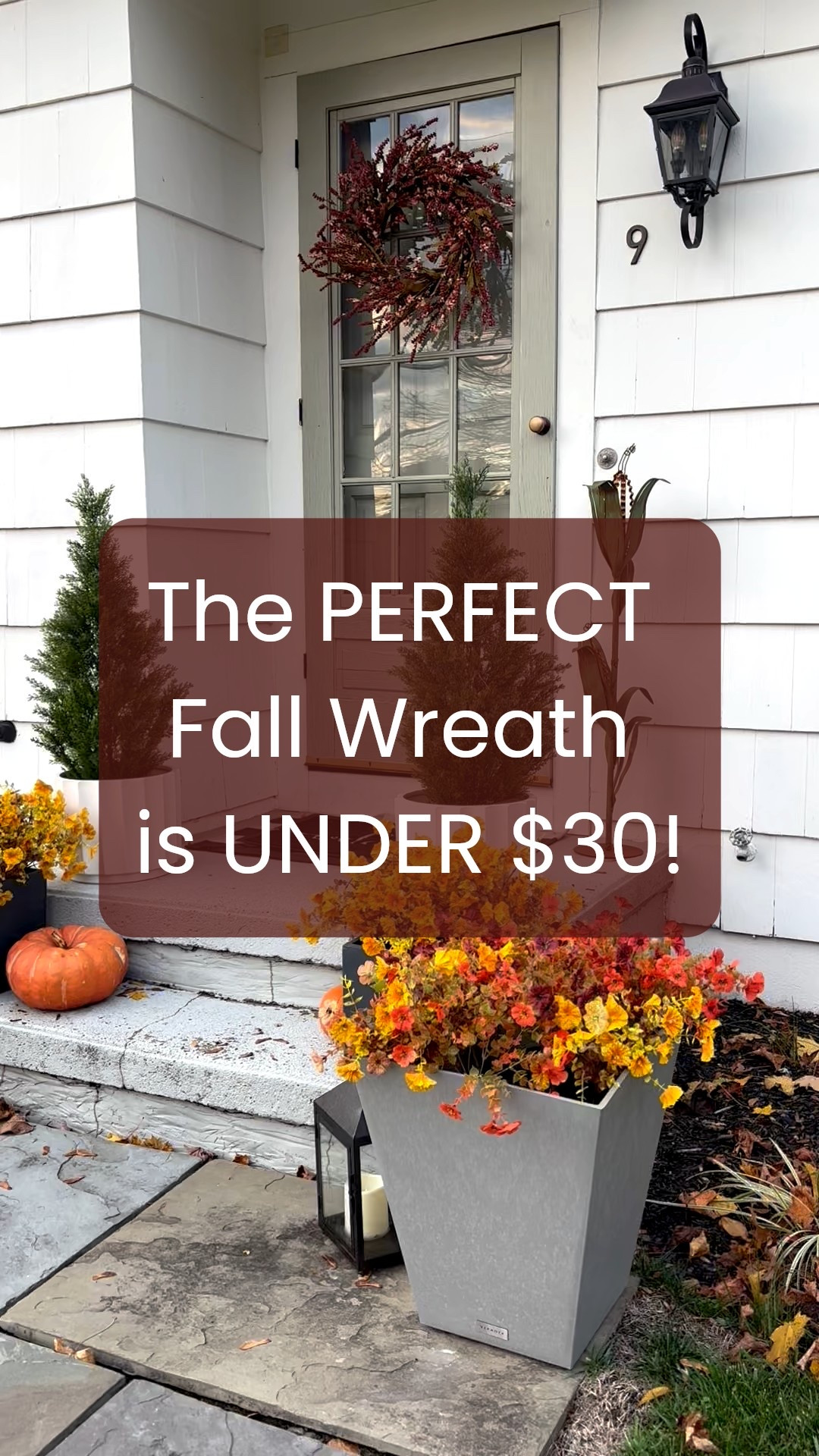 Look No Further! 
This Stunning, Burgundy-Brown,  Rustic Thanksgiving Wreath looks realistic and is UNDER $30!

.
.
Fall Porch Decor
Thanksgiving Front Door Decor
Realistic Faux Fall Wreath

#LTKHome #LTKSeasonal #LTKFindsUnder50