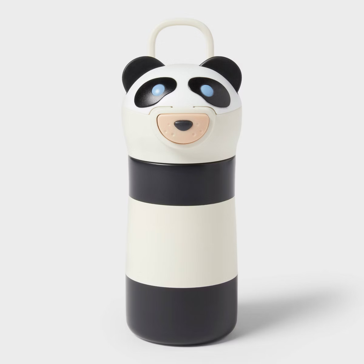 Kids' 10 fl oz Panda Animal Water Bottle Black - Pillowfort™ | Target