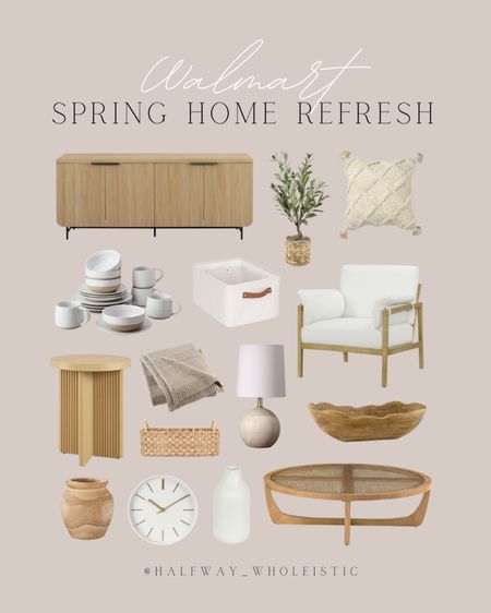 Affordable furniture and home decor at Walmart to refresh your space this spring! 

#sideboard #livingroom #coffeetable #kitchen #chair 

#LTKhome #LTKfindsunder100 #LTKsalealert