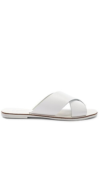 Total Relaxation Sandal in White | Revolve Clothing (Global)