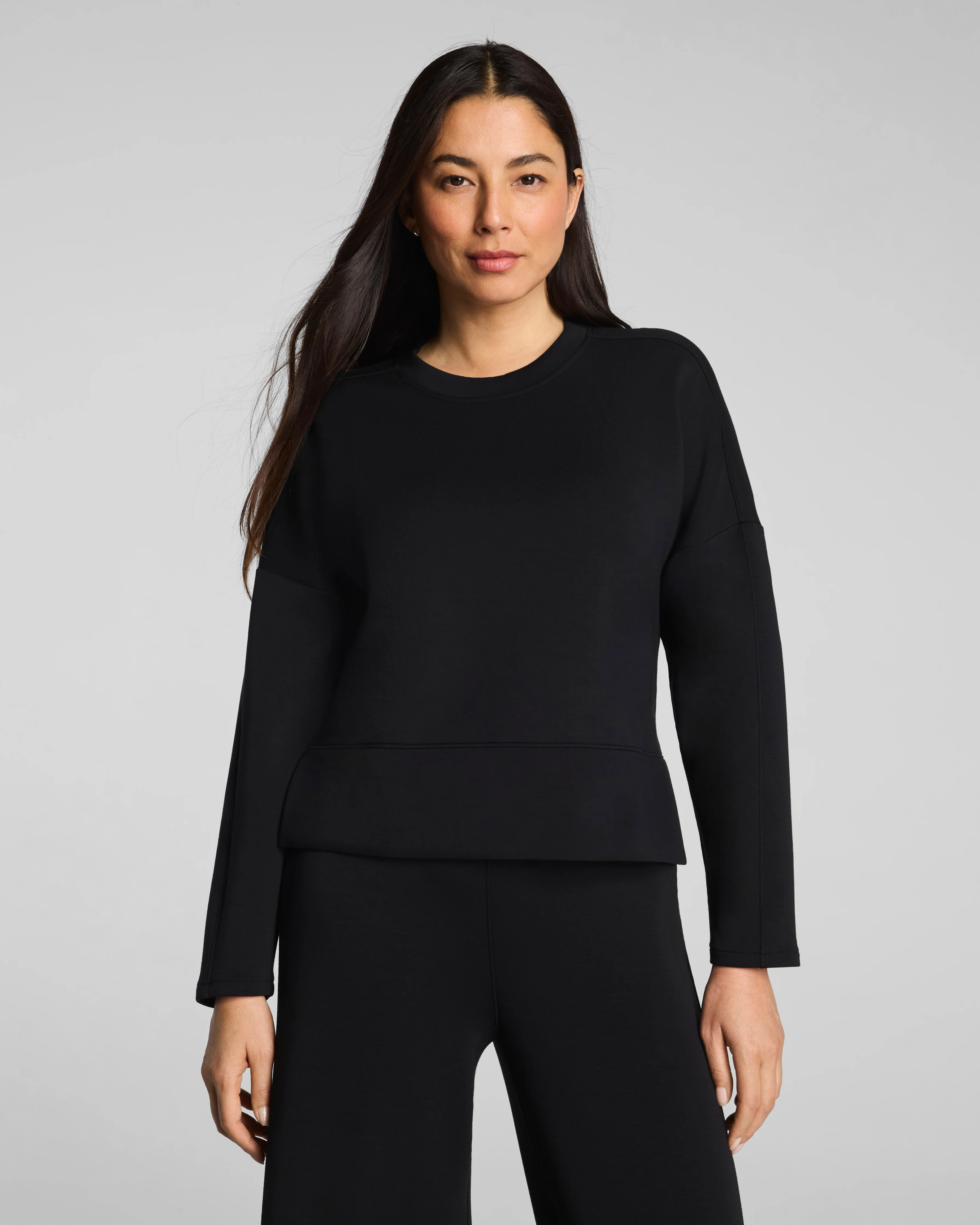SPANX AirEssentials® Crewneck Long Sleeve Top | Soft Lounge Top | Spanx