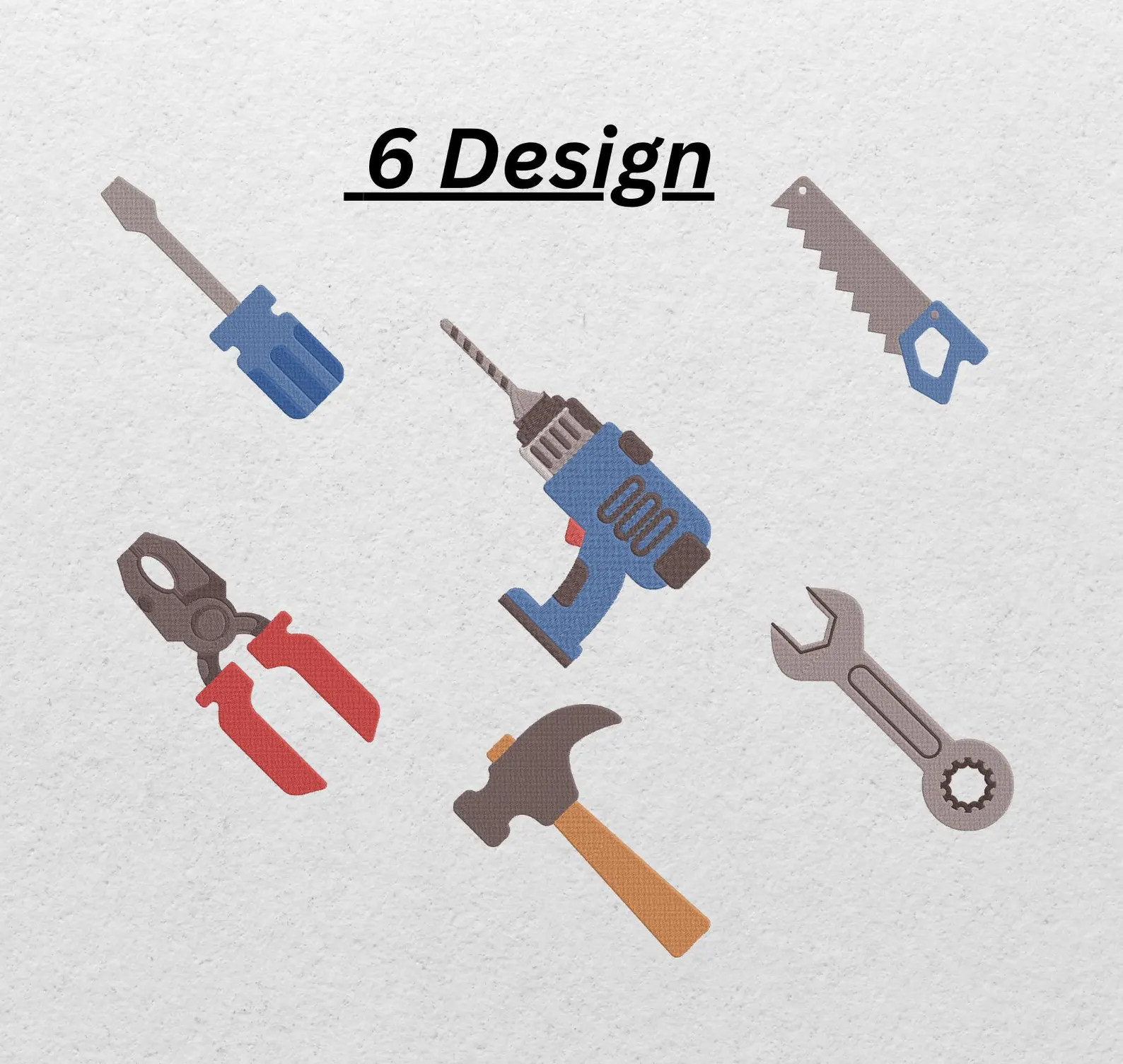 Tool Embroidery Design - Etsy | Etsy (US)