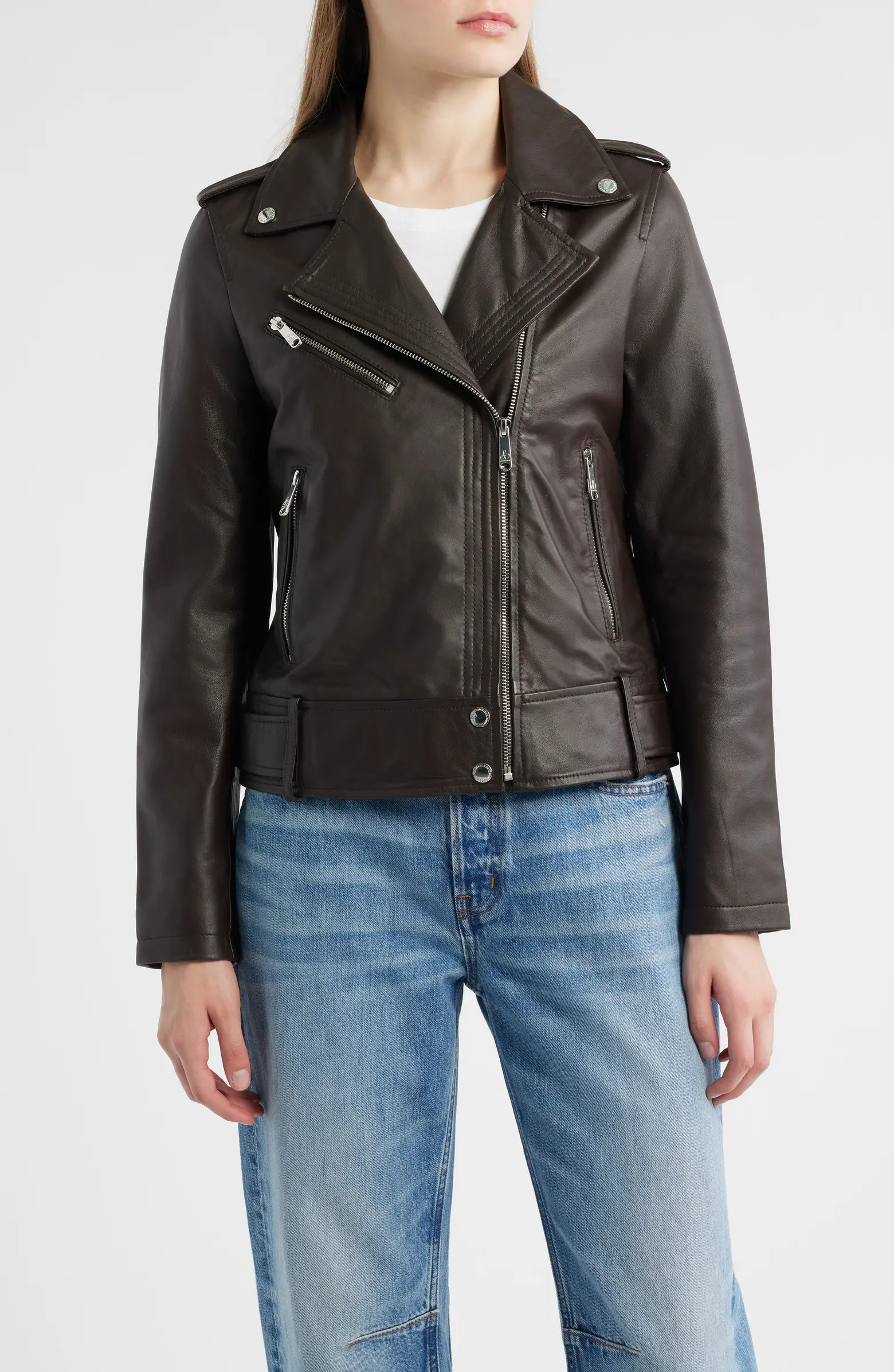 Lambskin Moto Jacket | Nordstrom
