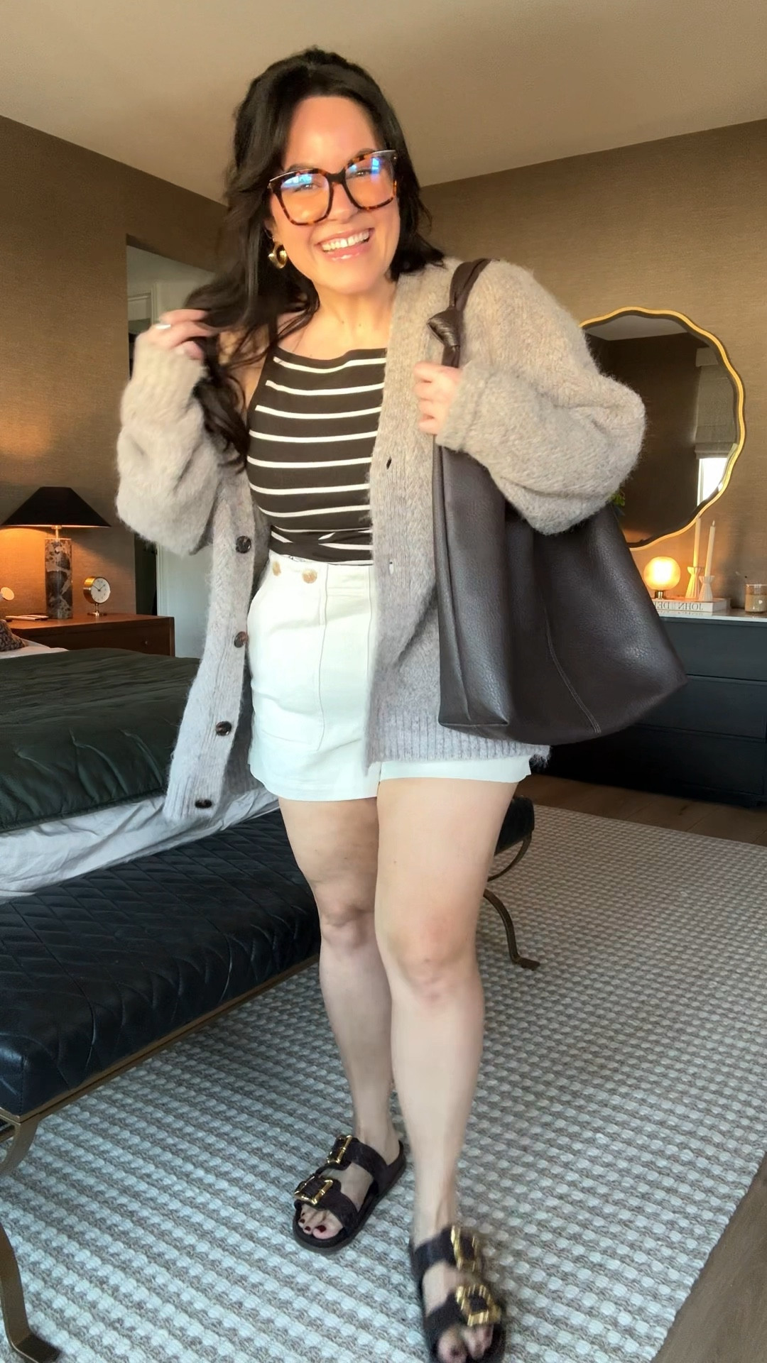 Day 7 of 30 everyday outfit challenge for my midsize girlies Foundation- color science 50 spf flex face shield Blush- Rhode, sleepy girl Mascara- Dior, 090 Diorshow iconic over curl Lip gloss- Summer Fridays, pink sugar lip butter balm Hair oil- Kérastase Perfume- glossier you- doux Brush- Oribe

#LTKStyleTip #LTKMidsize #LTKSeasonal