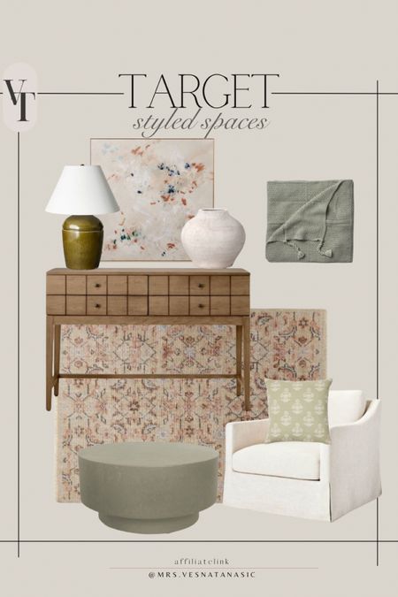 Target styled spaces for spring home refresh! @target #targetstyle #targethome 

#LTKsalealert #LTKSeasonal #LTKhome
