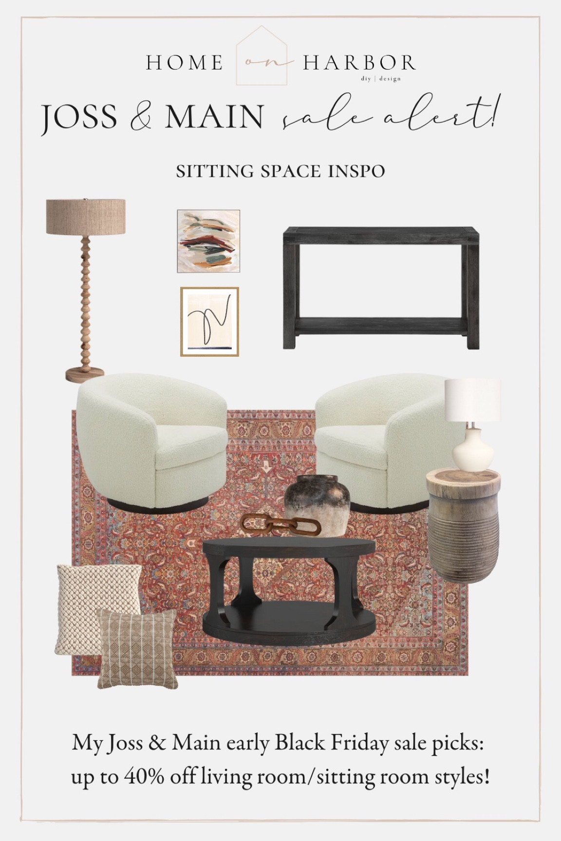 Get your home ready for guests and the holidays with joss and main’s sale—up to 40% off! #josspartner #jossandmain 

#LTKHoliday #LTKhome #LTKsalealert