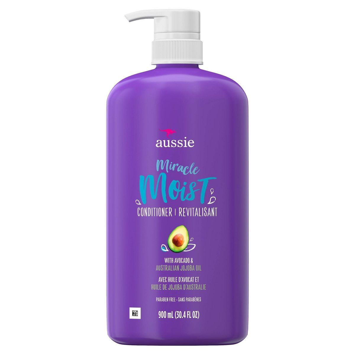 Aussie Paraben-Free Miracle Moist Conditioner with Avocado & Jojoba for Dry Hair - 30.4 fl oz | Target