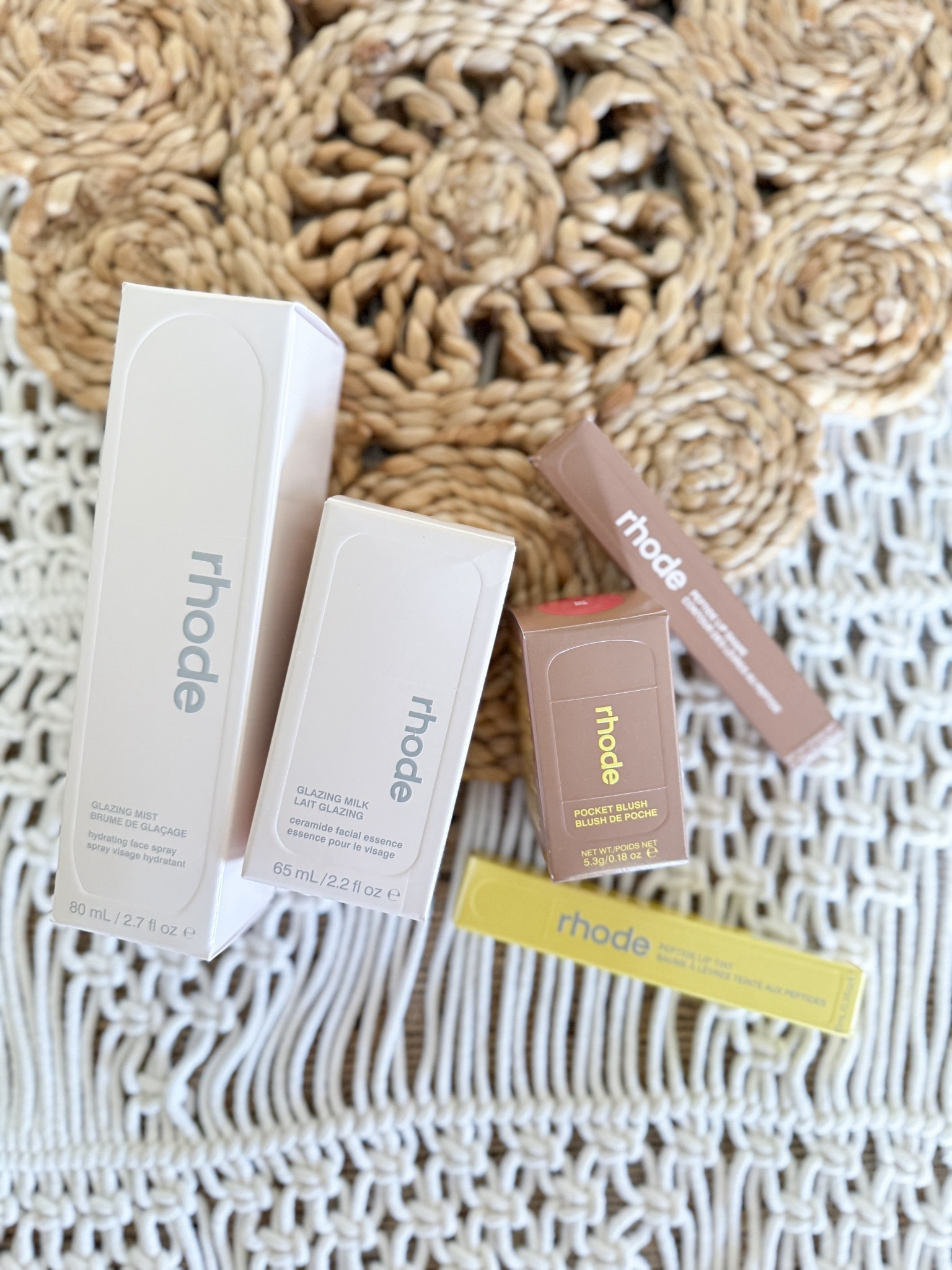 Let’s call it fall skin prep with a little rhode refresh. The Glazing Milk & Glazing Mist are as good as everyone says hydrating, dewy, & the easiest yes for a glow-boosting base. I also grabbed the new Pocket Blush (obsessed), Peptide Lip Tint, & now I get the hype. Subtle tint, perfect hydration, & such good shades for this time of year. If you’re restocking or just trying rhode for the first time, these are it girl staples for a reason. Tagging what I ordered. 

rhode glazing milk
rhode glazing mist
rhode pocket blush
rhode peptide lip tint
rhode fall collection
hailey bieber skincare
fall beauty essentials
dewy skin products
clean skincare routine
fall makeup trend
minimalist skincare
everyday glow products
skin prep favorites
ltk fall haul
trending beauty products
rhode review
best lip tint
beauty finds ltk
new skincare drop

#LTKU #LTKBeauty #LTKActive