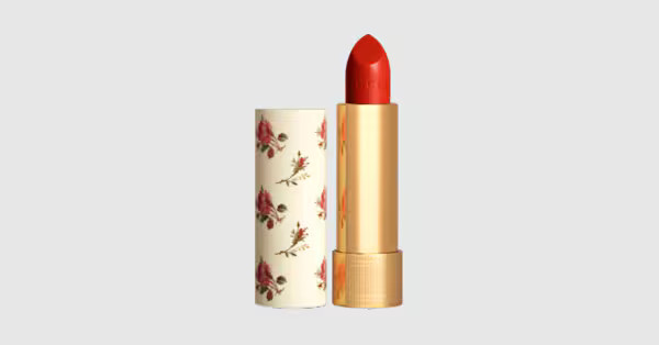 500 Odalie Red, Rouge à Lèvres Voile Lipstick | Gucci EU