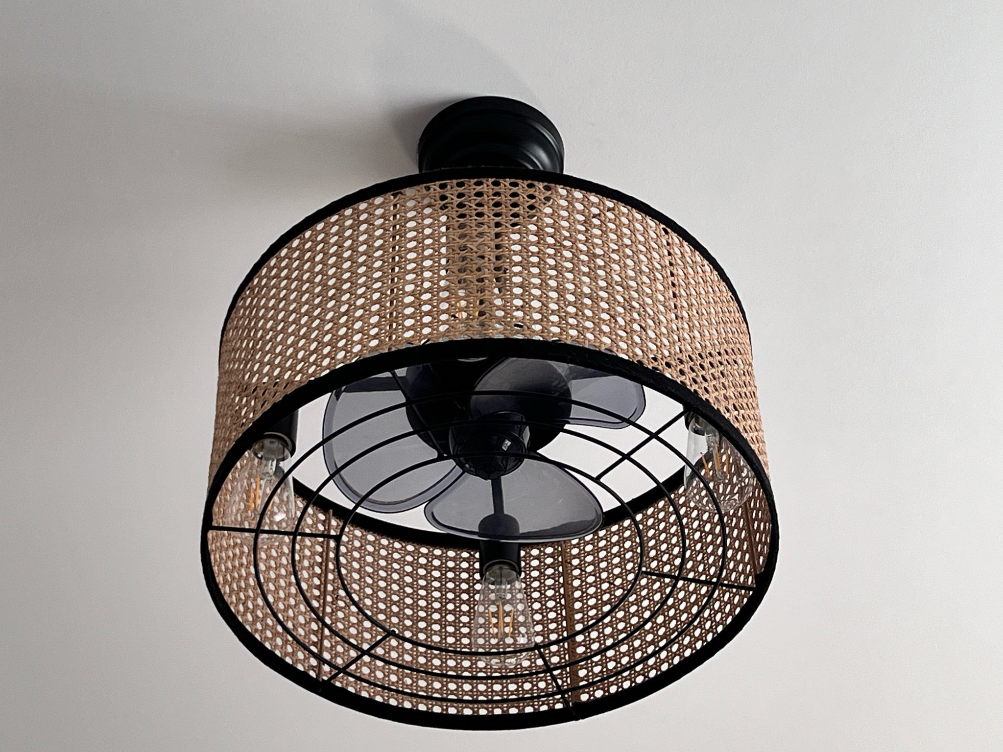The Ove decor prima 4 light ceiling fan with rattan from Costco Canada. We installed one in each of our son’s bedrooms a few months ago, they are powerful! 🌬️If you’re on the hunt for something similar but they don’t carry these near you - I’ve linked some similar finds here!

*tip: open Wayfair links on browser or from computer vs. the app or mobile. They never like to load.

#LTKHome #LTKFamily