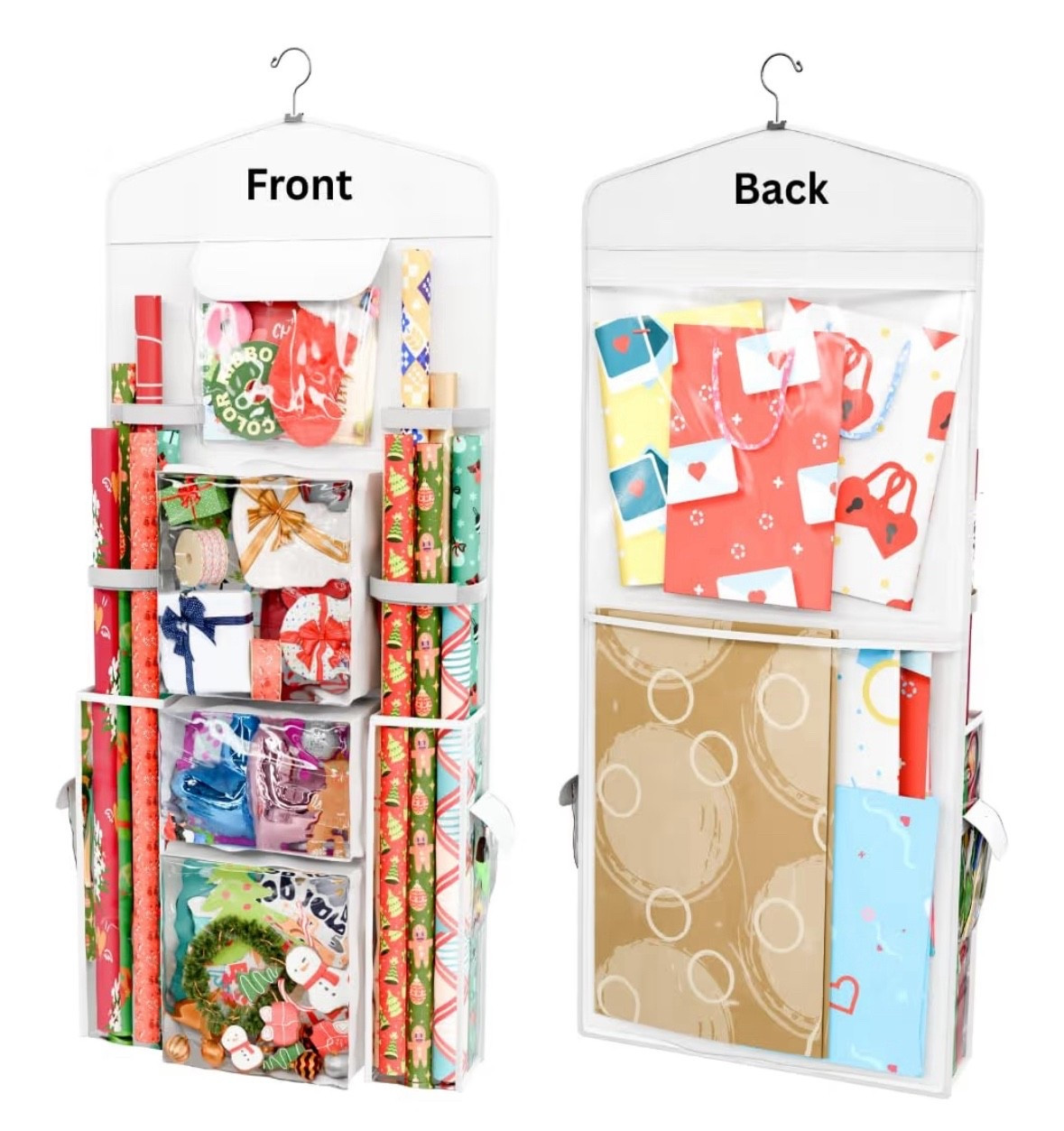 Looking for wrapping paper storage this is the easiest and most accessible storage method I have found yet! Perfect for Christmas or any season wrapping storage! 

#LTKHome #LTKdayinmylife #LTKFindsUnder50