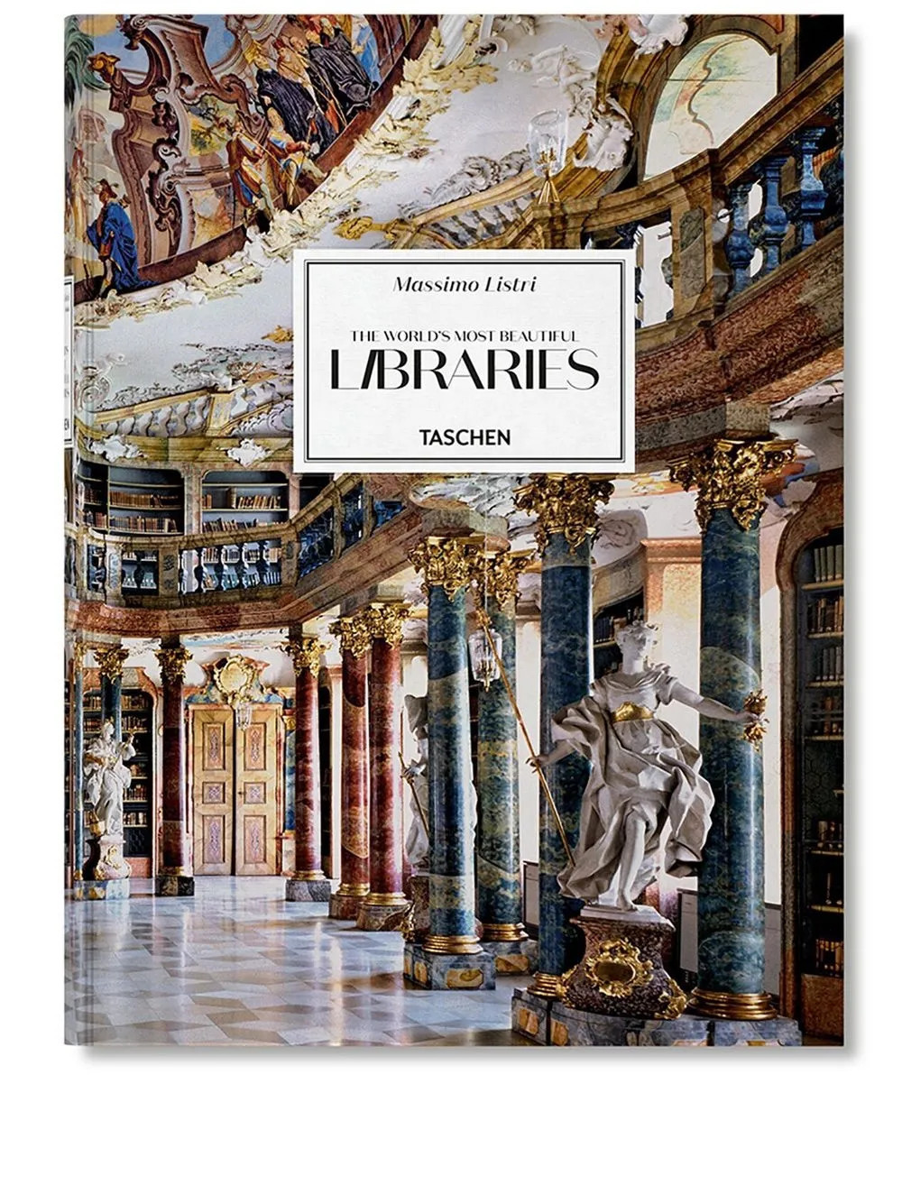 TASCHEN Massimo Listri. The World’s Most Beautiful Libraries book - Brown | Farfetch Global