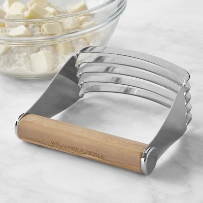 Williams Sonoma Olivewood Pastry Blender | Williams-Sonoma