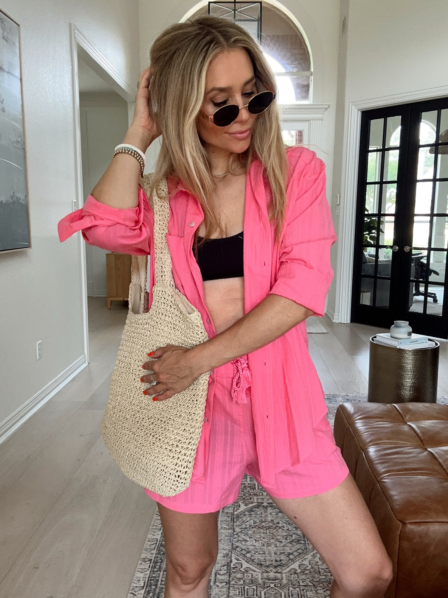 Cotton Swim Cover-Up from Walmart☀️#walmartpartner

Size: Small // TTS // Boyfriend Fit
5’5” • 125lbs • Size: 4

@walmartfashion #walmartfashion