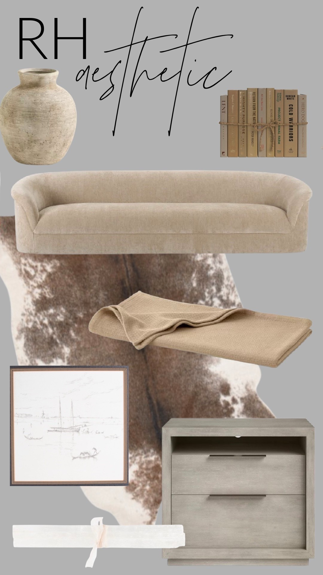 That Restoration Hardware aesthetic everyone loves—soft neutrals, texture, and timeless silhouettes—without the RH price tag. These are the pieces I use to create a calm, elevated home that never feels trendy. Everything linked.

#LTKSaleAlert #LTKHome