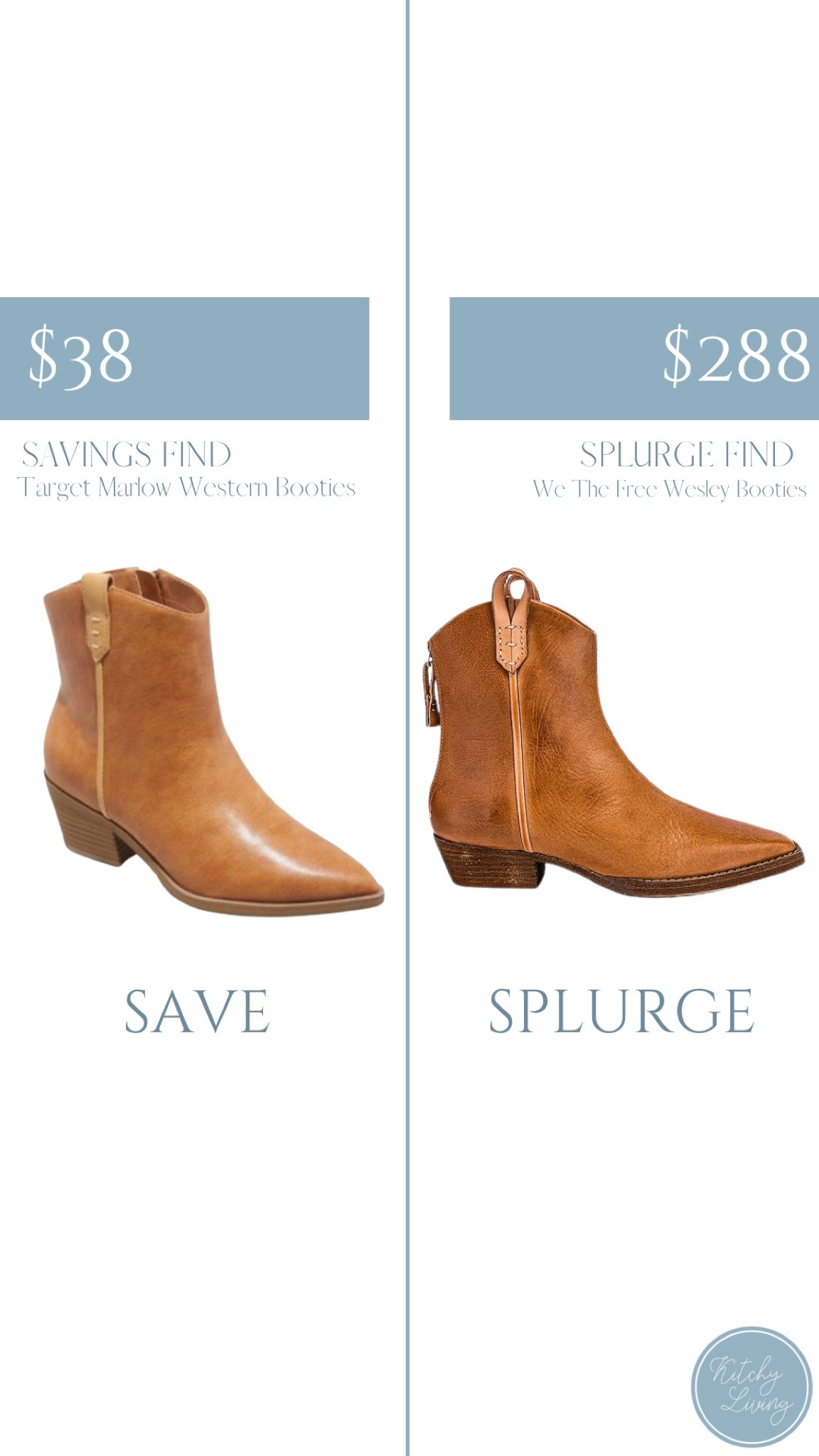 Save Vs. Splurge: Target Dupe if We The Free Booties are back in stock! #addtocart #targetdupe 

#LTKFind #LTKsalealert #LTKshoecrush