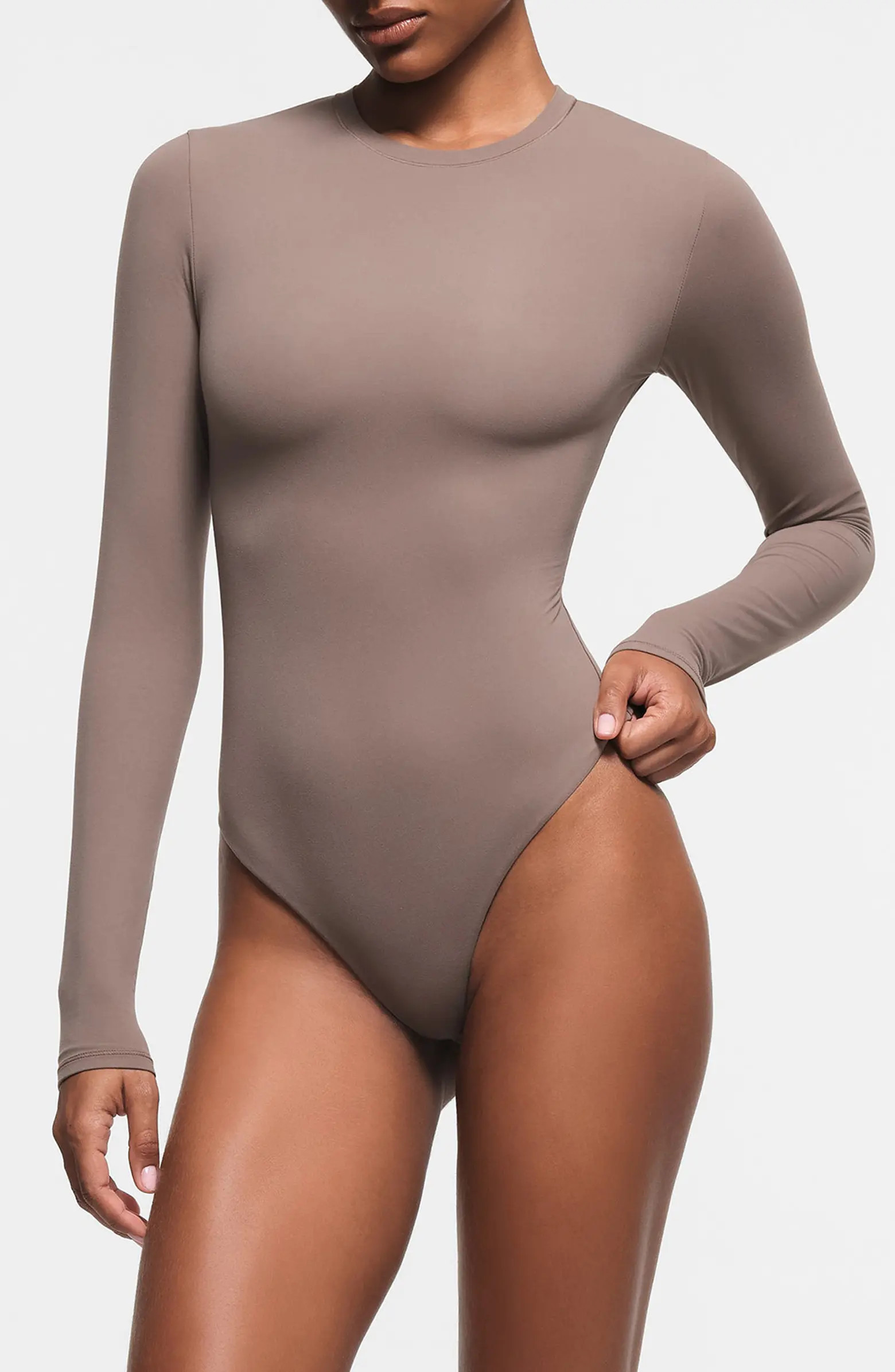 Fits Everybody Long Sleeve Crewneck Bodysuit | Nordstrom